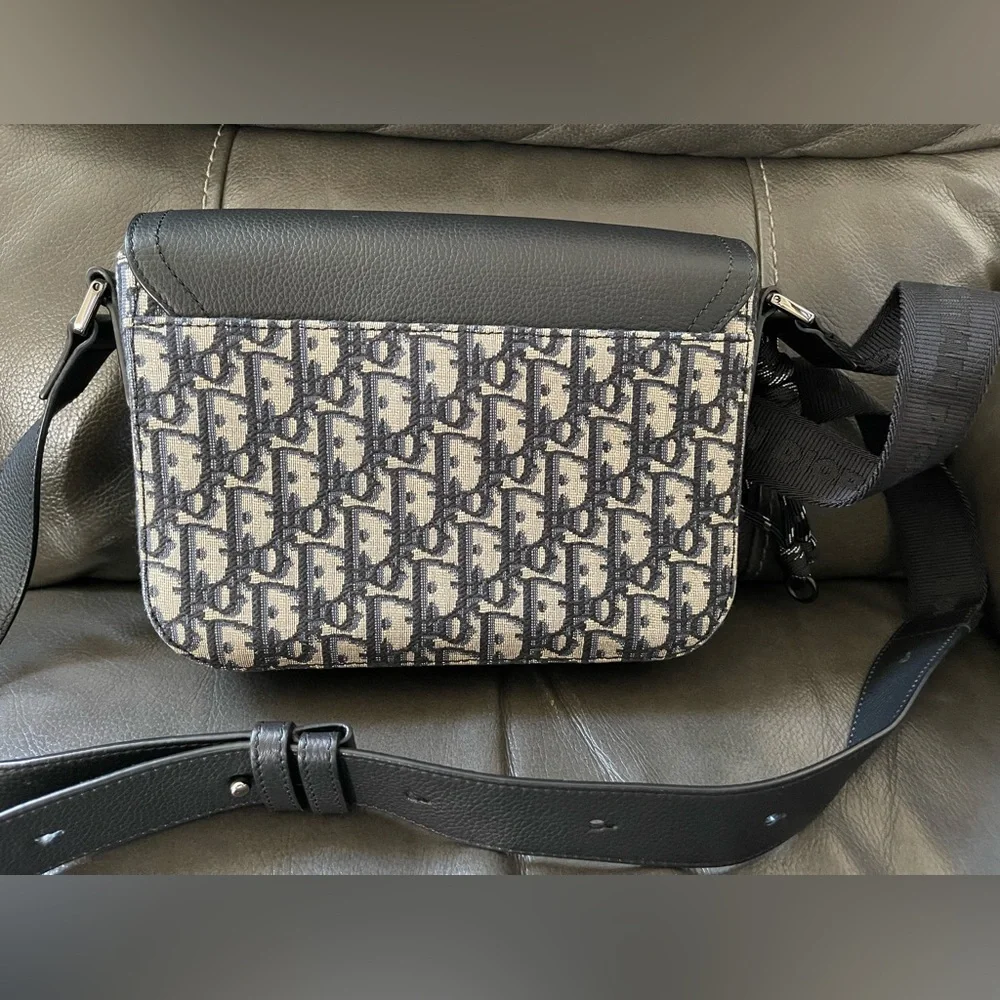 Dior Small Saddle Messenger Bag with Flap
